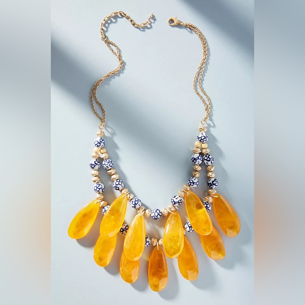 Anthropologie Golden Hour Necklace